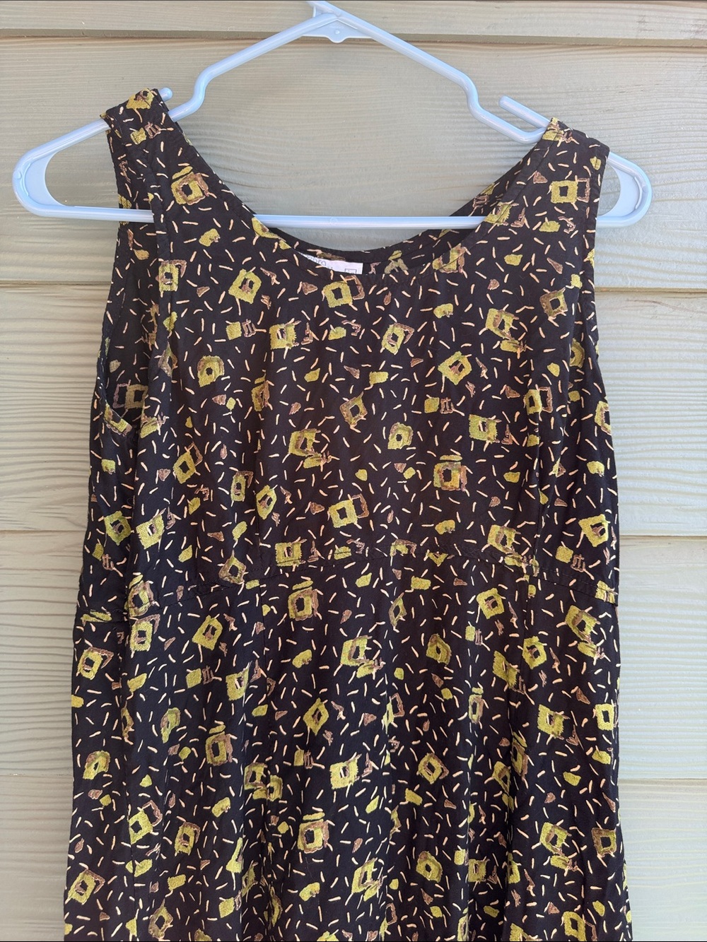 Vintage Debra Martin Women’s Asymmetrical sleeveless Dress Size M/L